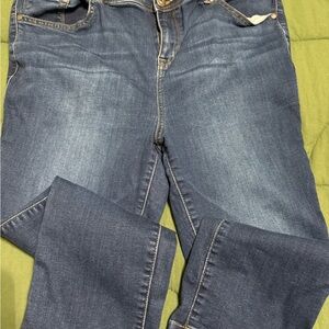 Torrid Dark Blue Crop Midfit Super skinny